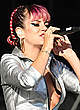 Lily Allen titlip and upskirt on a stage pics