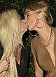Nicola McLean c-thru to bra & lesbian kiss pics