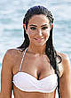 Tulisa Contostavlos in white bikini in bermuda pics