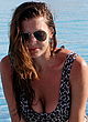 Imogen Thomas busty in a leopard swimsuit pics