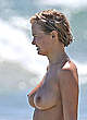 Lara Bingle naked pics - topless on the beach in hawaii