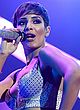Frankie Sandford performing in skimpy outfit pics