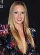 A.J. Cook leggy and showing cleavage pics