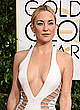 Kate Hudson slight cleavage in white dress pics