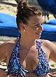 Coleen Rooney showing her hot bikini curves pics