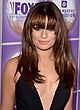 Lea Michele braless showing huge cleavage pics