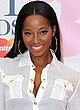 Jamelia busty in a wide open shirt pics