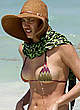 Irina Shayk in bikini on a beach pics