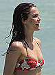 Keri Russell wearing a bikini at a beach pics