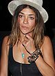 Jessica Szohr naked pics - see-thru showing off her boobs