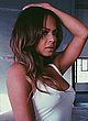 Christina Milian naked pics - poses in see through