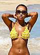Leigh-Anne Pinnock sexy in yellow bikini pics