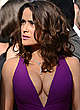 Salma Hayek sexy cleavage in cannes pics