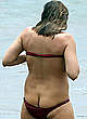 Elisabeth Harnois naked pics - ass crack in red bikini