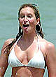 Brooke Kinsella in bikini in caribbean pics