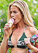 Denise Richards licking an ice cream cone pics