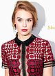 Holland Roden braless showing cleavage pics