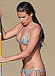 Lea Michele paddleboarding in a bikini pics