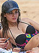 Victoria Justice wearing a bikini at a beach pics