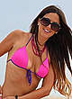 Claudia Romani sexy in pink bikini pics