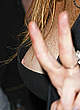 Lindsay Lohan naked pics - nipslip @ the gareth pugh show