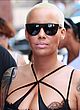 Amber Rose shows huge tits in tight pics