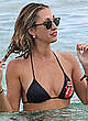 Lauren Stoner in bikini at a beach in miami pics