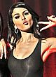 Selena Gomez naked pics - flahing her tits through dress