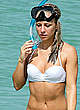 Chloe Madeley paddleboarding in white bikini pics