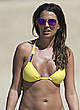 Danielle Lloyd in yellow bikini pics