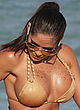 Michelle Lewin tanning her hot bikini body pics