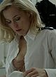 Gillian Anderson sexy cleavage & topless sex pics
