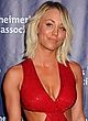 Kaley Cuoco showing huge cleavage & abs pics