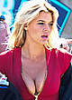 Kelly Rohrbach cleavage in red swimsuit pics