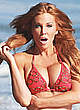 Angelica Bridges in red bikini and swimsuit pics