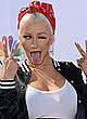 Christina Aguilera at the voice karaoke pics