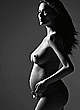 Nicole Trunfio naked pics - pregnant posing nude