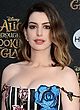 Anne Hathaway busty in a short floral dress pics