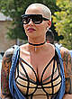 Amber Rose deep sexy cleavage pics