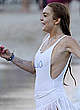 Lindsay Lohan in wet see through dress pics