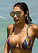 Chantel Jeffries deep cleavage in bikini pics