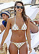 Jessica Alba in a bikini at the beach pics