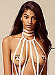 Tsanna Latouche in see thru lingerie & braless pics