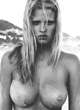 Lara Stone naked pics - shows big nude boobs