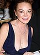 Lindsay Lohan paparazzi nipslip photos pics