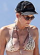 Sharon Stone hot bikini nipple & boob-slip pics