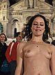 Stephane Caillard small boobed & nude in public pics