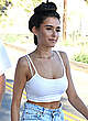 Madison Beer in jeans and white top pics