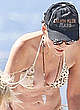 Sharon Stone naked pics - nipple slip paparazzi photos
