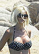 Victoria Silvstedt sunbathing in bikini pics